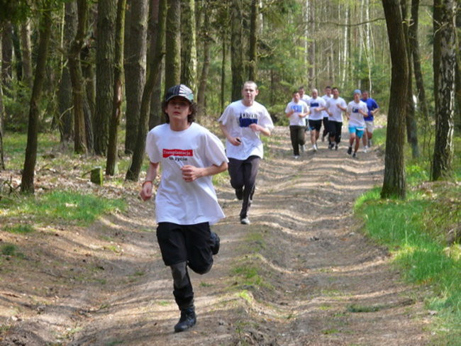 Biegając i maszerując popierali przeszczepy (zdjęcia)