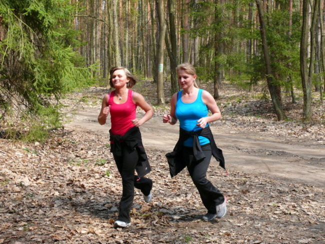 Biegając i maszerując popierali przeszczepy (zdjęcia)