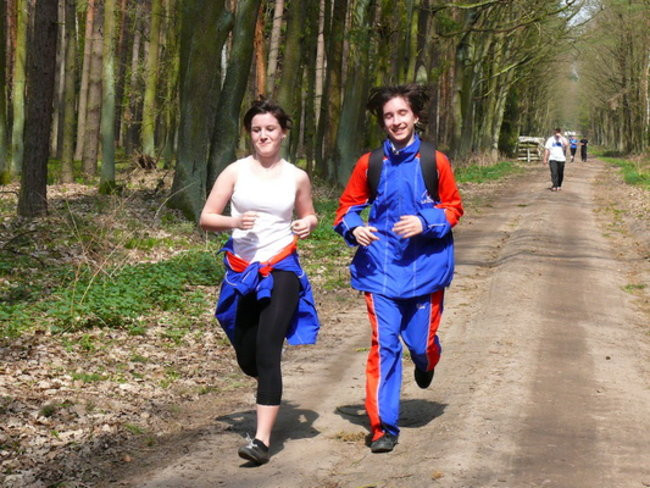 Biegając i maszerując popierali przeszczepy (zdjęcia)
