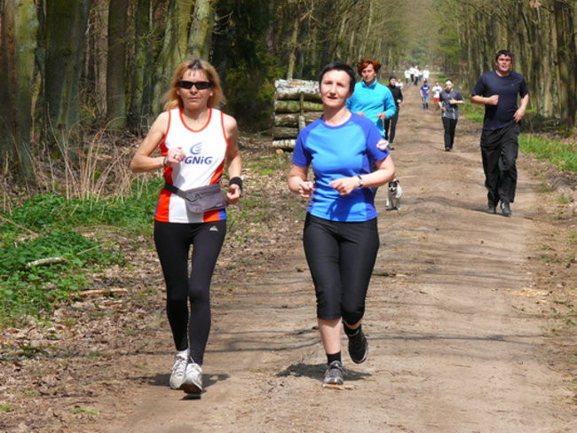 Biegając i maszerując popierali przeszczepy (zdjęcia)
