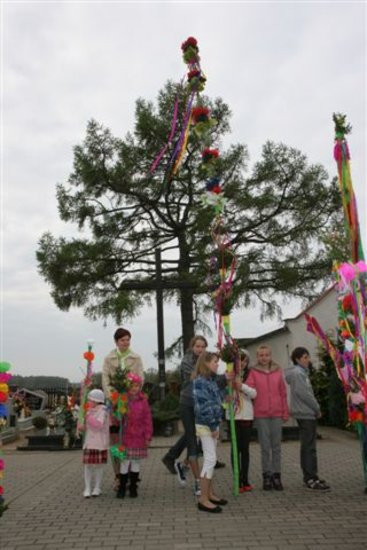 Święcenie palm w parafii w Kaczkowie (zdjęcia)