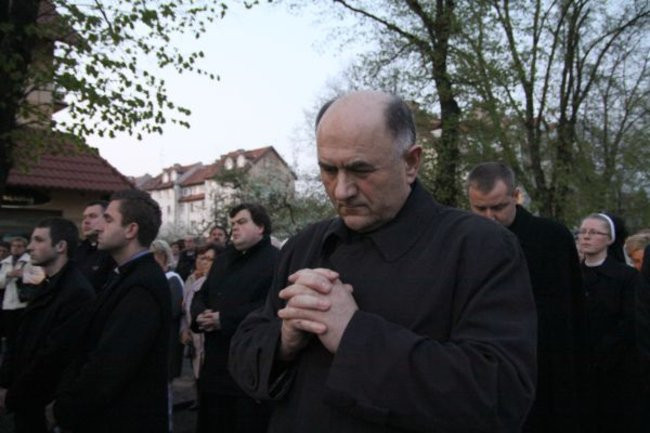 Idąc wspominali Jana Pawła II (zdjęcia)