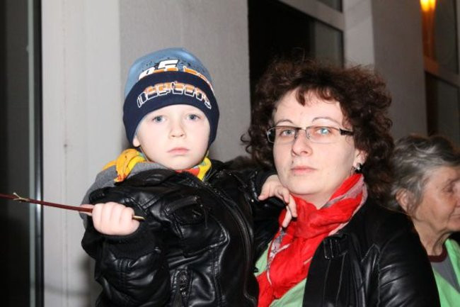 Idąc wspominali Jana Pawła II (zdjęcia)