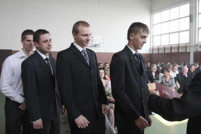 Zakończenie roku w Zespole Szkół Technicznych (zdjęcia)