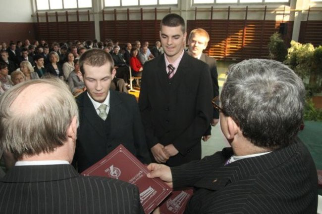 Zakończenie roku w Zespole Szkół Technicznych (zdjęcia)