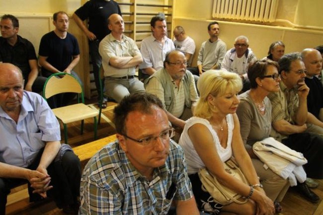 Członkowie LSM zbierają podpisy (zdjęcia)