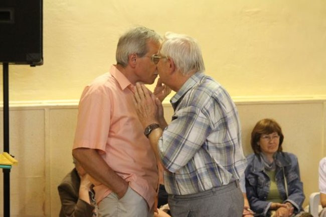 Członkowie LSM zbierają podpisy (zdjęcia)