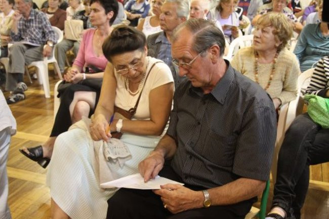 Członkowie LSM zbierają podpisy (zdjęcia)