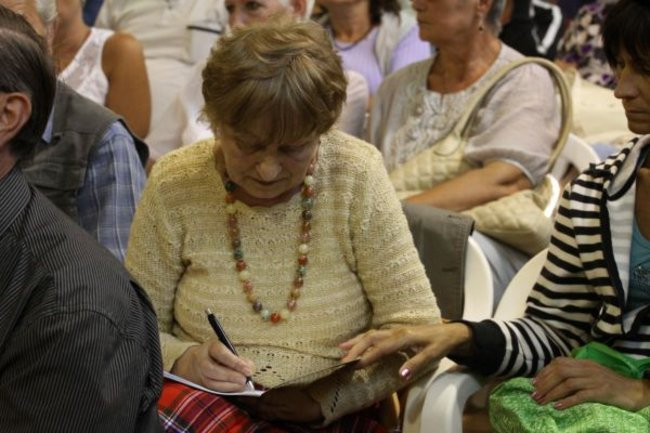 Członkowie LSM zbierają podpisy (zdjęcia)