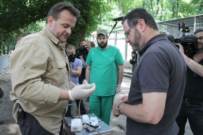 Basia i Kasia opuściły mini zoo (zdjęcia)