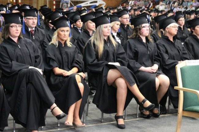 Absolutorium na WSH (zdjęcia)