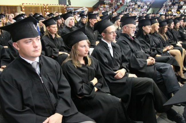 Absolutorium na WSH (zdjęcia)