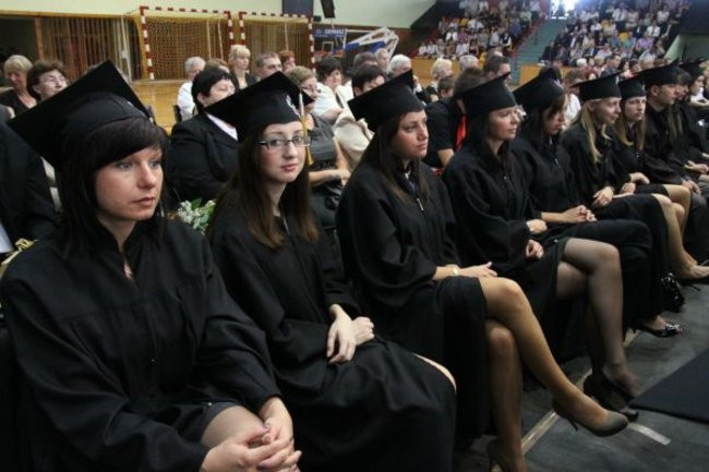 Absolutorium na WSH (zdjęcia)