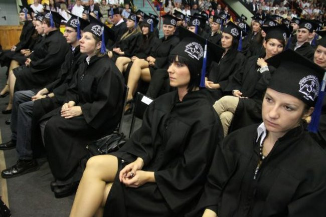 Absolutorium na WSH (zdjęcia)