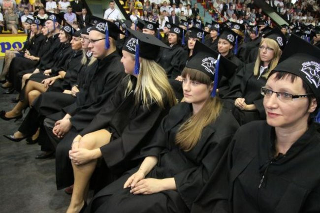 Absolutorium na WSH (zdjęcia)