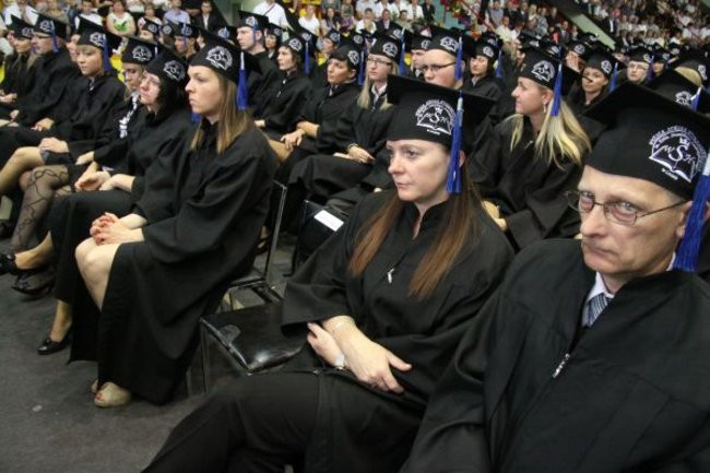 Absolutorium na WSH (zdjęcia)