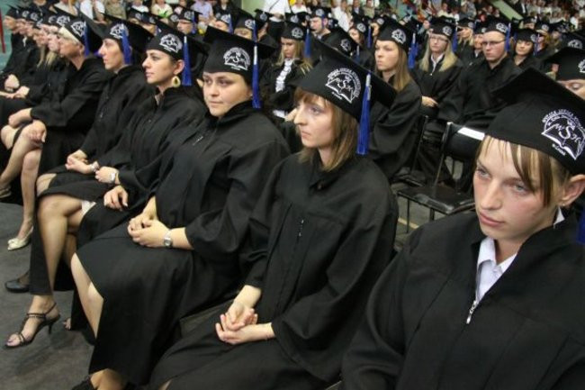 Absolutorium na WSH (zdjęcia)