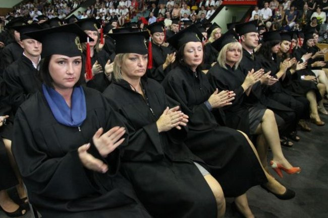 Absolutorium na WSH (zdjęcia)