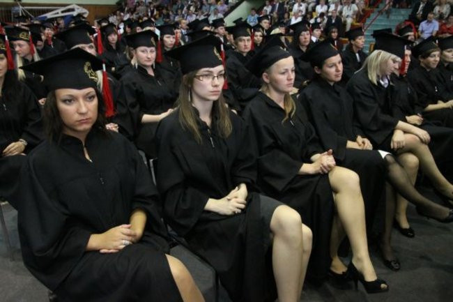 Absolutorium na WSH (zdjęcia)