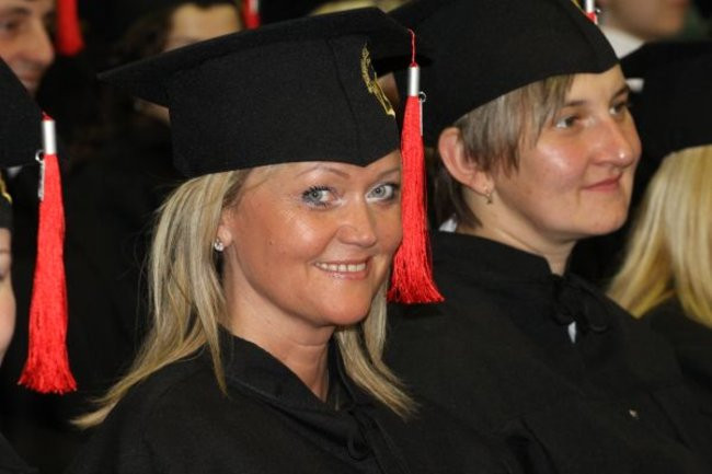 Absolutorium na WSH (zdjęcia)