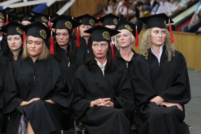 Absolutorium na WSH (zdjęcia)