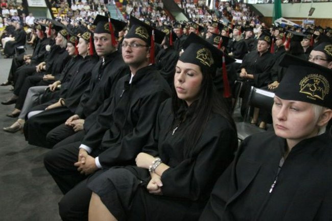 Absolutorium na WSH (zdjęcia)