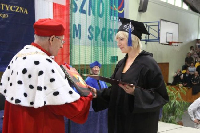 Absolutorium na WSH (zdjęcia)