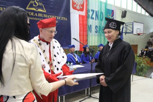 Absolutorium na WSH (zdjęcia)