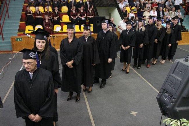 Absolutorium na WSH (zdjęcia)