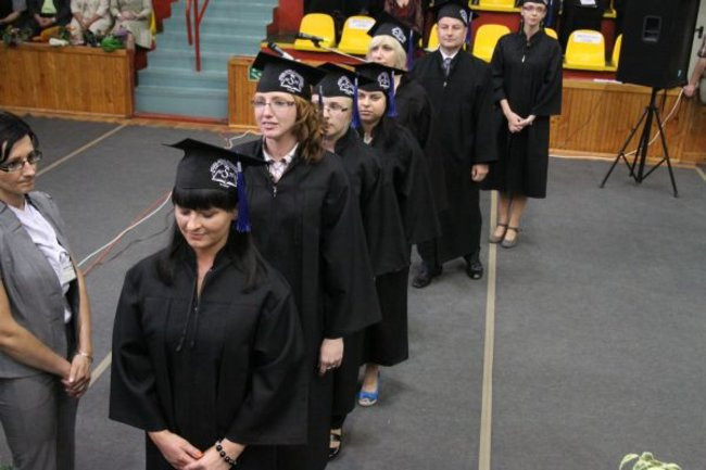 Absolutorium na WSH (zdjęcia)