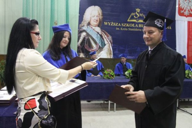 Absolutorium na WSH (zdjęcia)