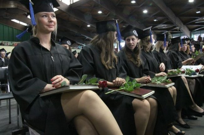 Absolutorium na WSH (zdjęcia)