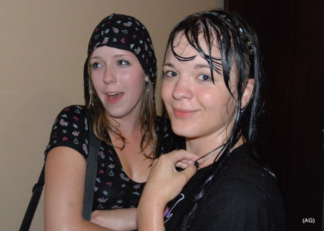 Szpak uciekał... boso! (zdjęcia)