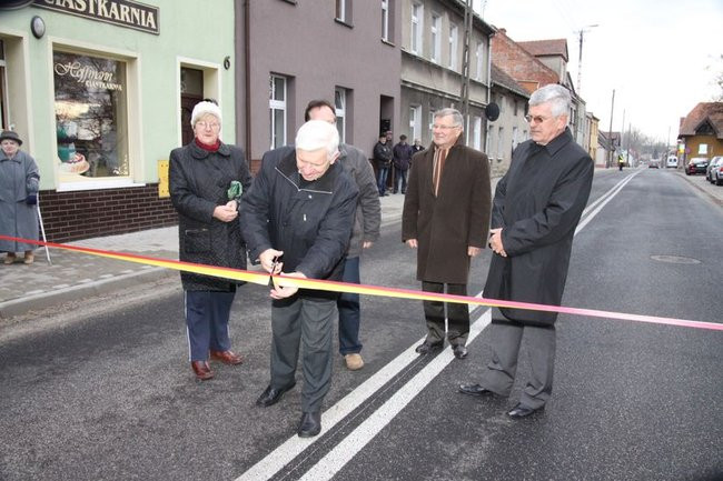 Oficjalne otwarcie drogi przez Zaborowo (zdjęcia)