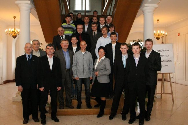 Opłatek z żużlowcami (zdjęcia)