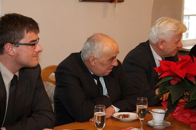Opłatek z żużlowcami (zdjęcia)