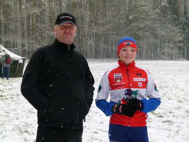 Bieg w zimowej scenerii (zdjęcia)