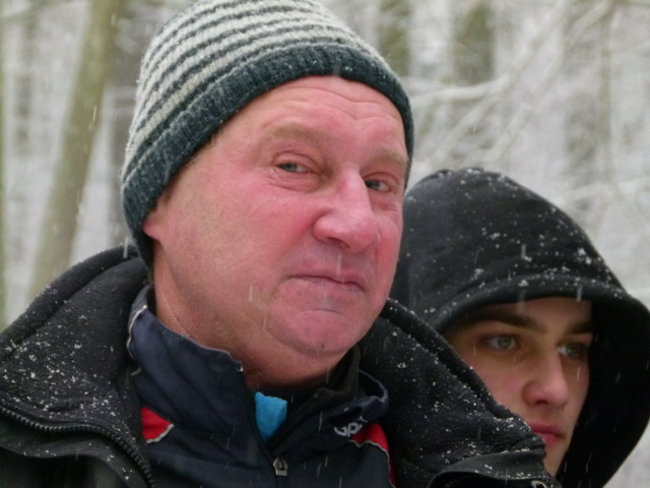 Bieg w zimowej scenerii (zdjęcia)