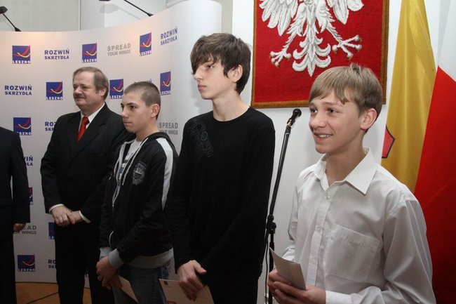 Młodzież w ratuszu (zdjęcia)