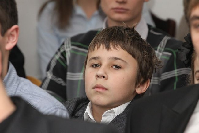 Młodzież w ratuszu (zdjęcia)