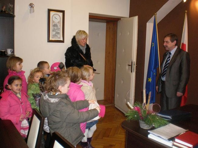 Dzieci z Rydzyny odwiedziły burmistrza (zdjęcia)