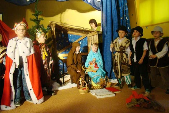 Były jasełka i gwiazdor (kilka zdjęć)