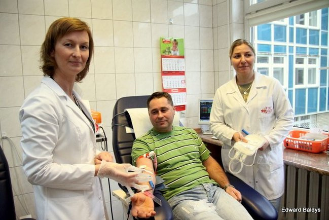 Oddali prawie 19 litrów krwi (zdjęcia)