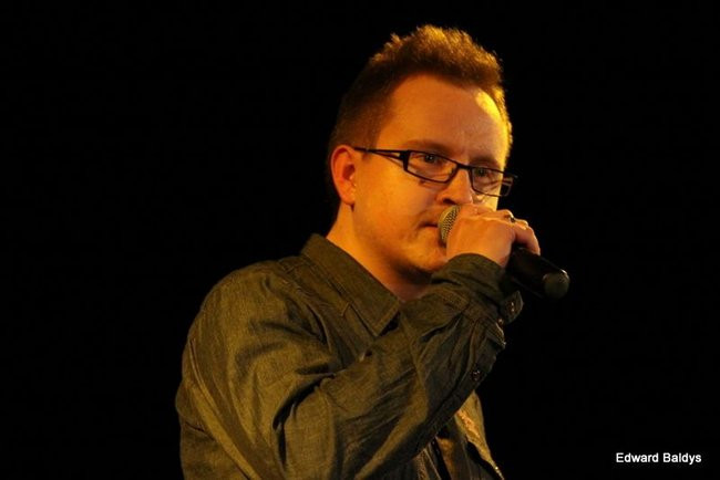 Tomasz Jacyków na pokazie mody w Lesznie (zdjęcia)
