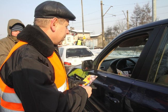 Bezpieczny przejazd w Zaborowie (dźwięk i zdjęcia)