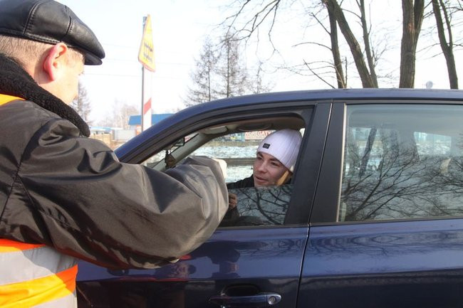 Bezpieczny przejazd w Zaborowie (dźwięk i zdjęcia)
