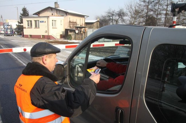 Bezpieczny przejazd w Zaborowie (dźwięk i zdjęcia)