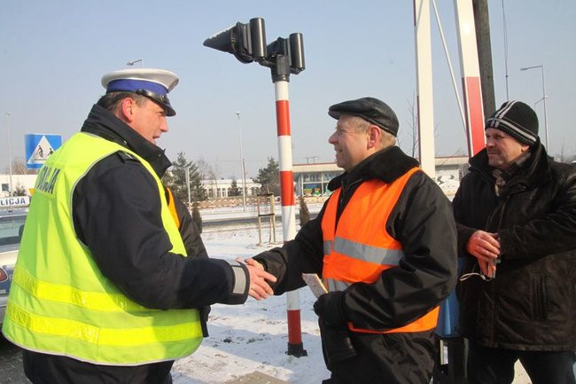 Bezpieczny przejazd w Zaborowie (dźwięk i zdjęcia)