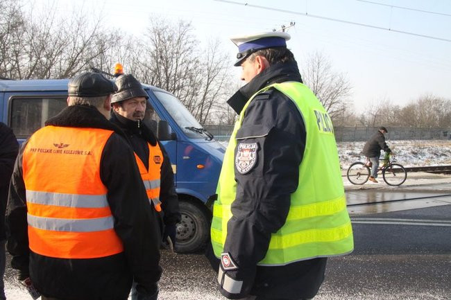 Bezpieczny przejazd w Zaborowie (dźwięk i zdjęcia)