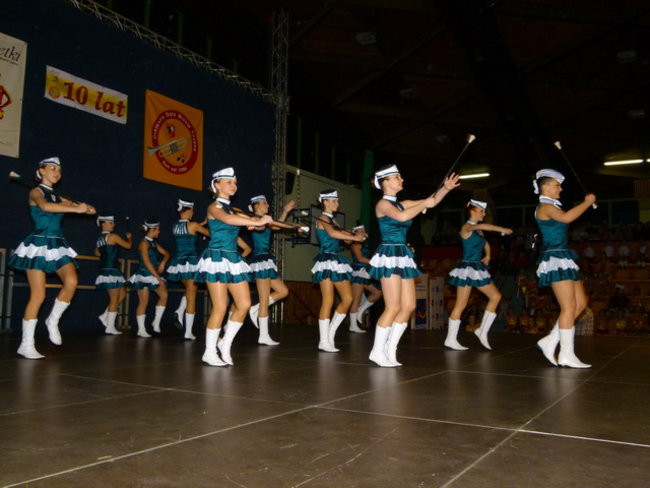 Mażoretki świętowały w Trapezie (zdjęcia)